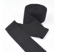 2/5/10 M 40-70 mm de largeur bandes élastiques jupe pantalon ceinture ruban en caoutchouc sangle bricolage vêtements ceinture accessoires de couture-noir-40 mm-5 mètres