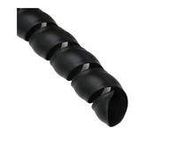 2/5/10 mètres - 8 mm ~ 40 mm - Protection flexible en spirale - Enroulement de câble - Gaine de protection pour câbles (noir, ID 35 mm _ 2 mètres)