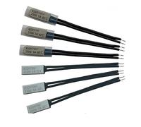 2/5/10 pièces KSD9700 40°C-150°C 10A/16A NC/NO Interrupteur de température en céramique et métal Protection Thermique 40°C 60°C 80°C 90°C 120°C 150°C Accessoires(Metal-10A-NC,10PCS_80C)