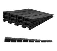 2/5/10Pcs Furniture Shims Levelers Gasket for Table Chair Balance Adjustable Wedges for Home Shop Hotel Use pour Sols Fenêtres(Black,5 Pcs)