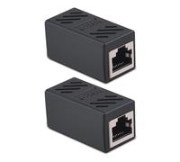 2/5/10pcs RJ45 Network extender Ethernet Câble RJ45 adaptateur d'extension d'interface de Gigabit Femelle à Femelle connecteur réseau