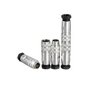 2/5/20 Sets M16 waterproof C09 J09 2/3/4 5P 6P 7P 8P 12P 16P 19P 24Pins plug connector NWPNLXEA(M16-C09 2Pin,20 sets)
