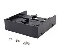 2,5""/3,5"" HDD/SSD vers baie de lecteur de disquette 5,25"" Support de montage pour ordinateur