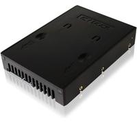 2,5'' À 3,5'' Adaptateur De Ssd, Boitiser De Convertisseur, Cadre De Montage Pour Disques Durs 2,5"" Ou Ssd Sata 7M/9.5Mm Vers 3,5"" - Ez-Convert Mb882Sp-1S-1B[Z3659]