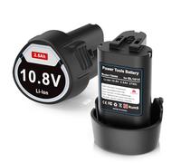 2,5 Ah Batterie de Rechange pour Makita 10,8V: Compatible avec BL1013 BL1014