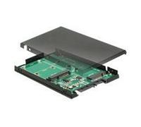 2.5" Converter SATA 22 pin > 1 x M.2 key B + 1 x mSATA - 9.5 mm - Contrôleur de stockage - mSATA, M.2 - M.2 Card / mSATA - SATA 6Gb/s
