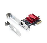 2,5 Gbase-T PCIe NIC avec puce Realtek RTL8125, carte réseau 2,5 Go, 2500/1000/100 Mbps, port RJ45 unique, PCIe X1, carte Ethernet pour Windows/serveur Windows/Linux