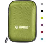 2.5 Inch Waterproof External Hard Drive Case for Organizing 2.5 Inch HDDs SSD and Computer Accessories,Green (PHD-25)