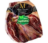 2.5 Kg Jambon 100% Iberique PATA NEGRA Bellota (épaule) Sans Os - De porcs ibériques nourris avec des glands et 100% naturel - Jambon Désossé, Jamon Iberico de Bellota Pata Negra