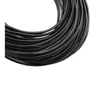 2-5 m/lot 1-8mm Cuir de Vache Rond/Plat Brin String Cordon Bracelet à bricoler soi-même résultats Corde chaîne for la Fabrication Bijoux Accessoires(2.5mm Round 5meters-01)