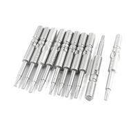 2,5 mm x 60 mm Torx tête magnétique Bits Driver Tournevis Électrique Lot de 10
