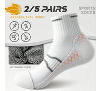 2/5 paires de chaussettes de combinaison noir et blanc pour femmes, avec un fond en tissu éponge amortissant les chocs, une bande de taille haute élastique antidérapante, un matériau tricoté respirant