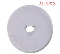 2/5 Pièces 28mm Lames De Coupe Rotatives Lame En Cuir Tranchante Lame De Rechange Convient Pour Olfa Fiskars Dafa Truecut Cutter Patchwork Outil