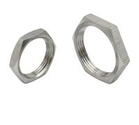 2/5 pièces DIN439 A2 304 Acier Inoxydable M6 M8 M10 M12 M14 M16 Pas 0,75/1/1,25/1,5 Écrou Hexagonal Plat Ultra-Mince(M10x1.25 (5pcs))