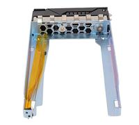 2.5 SAS Disque Dur HDD Server Tray Caddy, Adaptateur de Remplacement HDD Caddy Tray, Compatible pour RD650 RD550 RD450 RD350 TD350, Argent Noir