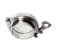 2.5" Tri Clamp x 63mm Pipe OD + PTFE Strip SUS304 Fitting Tri-Clamp Union Set