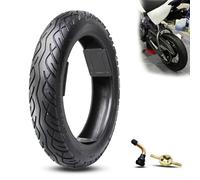 2.50-10 Pneu Moto Tout-Terrain Route | Pneu Tubeless avec Valves Compatibles avec 14x2.50 60/100-10 Pneus Vélo Électrique | Motos Et Vélos Électriques Motos Tout-Terrain(C)