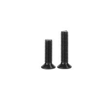 2-50 pièces M2 M2.5 M3 M4 M5 M6 M8 noir 304 vis à tête plate croisée en acier inoxydable vis à tête fraisée(10mm,M6 5PCS)