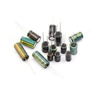 2-50pcs 100UF 220UF 330UF 470UF 680UF 1000UF 1500UF 2200UF 3300UF High Frequency Low Aluminum Capacitor 10V 16V 25V 35V EKFBQBGW(16V 3300UF 10PCS)