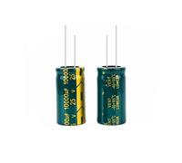 2-50pcs 10V 16V 25V 35V 50V 400V High Frequency Low Aluminum Capacitor 100UF 220UF 330UF 470UF 680UF 1500UF 2200UF 3300UF AUOQKQUT(6.3V1500UF 10PCS)