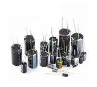 2-50pcs 10V 16V 25V 35V 50V 63V 100V Aluminum Electrolytic Capacitor 100UF 220UF 330UF 470UF 680UF 1000UF 2200UF 3300UF 4700UF EKFBQBGW(50V4.7uF 20PCS)
