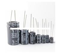 2-50PCS Aluminum Electrolytic Capacitor 50V 63V 80V 100V 160V 200V 250V 400V 330UF 470UF 680UF 1000UF 2200UF 4700UF 6800UF MQXFCZUX(50V100UF 10X13 10PCS)