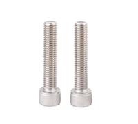 2-50pcs DIN912 Filetage Complet A4-70 Vis À Tête Hexagonale 316 Boulon En Acier Inoxydable M3 M4 M5 M6 M8 M10 M12(65mm,2pcs M12)