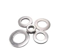 2/50X M2.5 M3 M3.5 M4 M5 M6 M8 M10 M12 M14 M16 A2-70 304 en acier inoxydable 304 grande taille surdimensionnée grande rondelle plate plus large (M6 25 pièces)