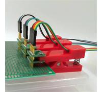 2,54 2,0 1,5 1,27 1,25 100 mil 50 mil 3P 4P 5P 6P 7P Pince PCB Clip Fixture Probe Pogo Pin Télécharger Programme Burn 2,0 mm (rangée unique) 6p