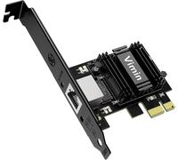 2.5G Base-T PCIe Network Card, Network Adapter with Realtek RTL8125B,Network Adapter RJ45 Port,PCI Express Ethernet Card 2500/1000/100Mbps for Windows 11/10/8.1/8/7/Linux