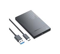 2.5Inch HDD Case to TypeC3.1 Adapter External Hard Drive Enclosure for 2.5Inch SSD Disk 6Gbps/S 6TB HDD Case