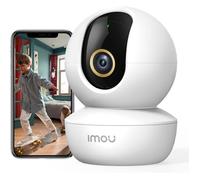 2.5K(4Mp) Caméra Surveillance Wifi Intérieur Caméra 360° Connectée Smartphone Détection Humaine Ai Suivi Intelligent Sirène Animal