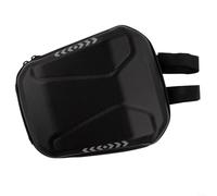 2.5L EVA Sac à Suspendre Avant pour Scooter Électrique & E-Bike - Imperméable Léger Sac de Tête Organisateur Outils avec Intérieur Mesh 22*18.5*11cm, Noir