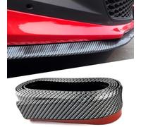 2.5m Spoiler Avant pour Jeep Renegade | AB 2018,Car Avant Pare-Chocs Spoiler Rubber Front Bumper Lip Caoutchouc Autocollant Lip Splitter Body Jupe Protecteur,Carbon Fiber