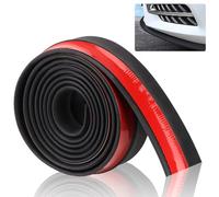 2.5m Spoiler Avant pour Mercedes Benz B-Klasse W247 I 2018-2024,Car Avant Pare-Chocs Spoiler Rubber Front Bumper Lip Caoutchouc Autocollant Lip Splitter Body Jupe Protecteur,Black