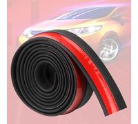 2.5M Spoiler Avant Universel,Protection en Caoutchouc pour Pare,Joint de Porte de Garage Universel en Caoutchouc Polyvalente Multifonction pour Porte de Garage.