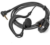 2.5mm G-Shape Earphone with Mic 1 Pin Headset Walkie Talkie Compatible for Motorola TLKR T60 T61 T62 T81 T80 T82 Extreme Hunter HYT TC-320 Radio Earpiece (1 Piece)