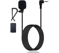 2,5mm Microphone de Voiture Compatible avec Pioneer AVH-2400NEX MVH1400NEX DMH-1500NEX,Portable Micro Externe pour Unité Principale de Véhicule de Voiture Activé Autoradios Stéréo GPS DVD CD