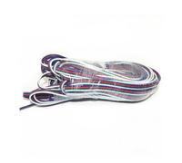 2-5Pin Spiral Cable For Light Tape 22AWG Outdoor Solar Sheathed Multicolor Multi Length(4pin white,1 Meter)