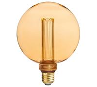 2.5W LED Filament Style Mirage G120 Ampoule, E27, 2000K, 125lm, non-Graduable