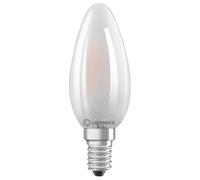 2.5W LED Givré Ampoule Bougie, E14, 2700K, 470lm, non-Graduable - 4099854066467