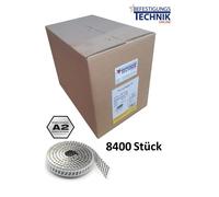 2,5x35mm Anneau inoxydable Clous adhésifs Coil pour cloueurs adhésifs Prebena 3GP-CNH50 Tjep PC-50 CN50G 8,4M