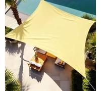 2.5x4.5M, Imperméable Multi Couleur et Taille Toiles D'ombrages UV Protection pour Patio Jardin Terrasse Extérieur Balcon Gris Clair