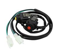 2,6 × 2,5 × 5,5 Cm 1,02" × 0,98" × 2,17" Convertisseur Électrique Ouvert Pour Motocross, Bouton De Klaxon Pour Coupe-circuit Pour Buggy Motocross VTT UTV Bouton d'allumage de la moto