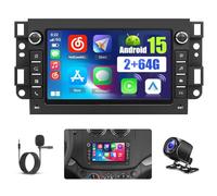 2+64G 7" Autoradio pour Chevrolet Holden Daewoo Aveo Captiva Epica Pontiac | Wireless Autoradio 2 DIN GPS Navi Bluetooth FM/RDS Caméra de Recul EQ USB 2+64G
