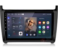 2+64G 9 "Carplay Android 13 Autoradio Pour VW Polo 6R 6C 2008-2020 GPS Navi WIFI BT DAB+ SWC USB DSP