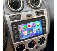 2+64G Android 13 Autoradio Multimédia avec sans Fil CarPlay Android Auto pour Ford Fiesta 2005 2007 2008, 7 Pouces écran Tactile Radio Stéréo avec Navigation GPS Mirror Link FM SWC Bluetooth