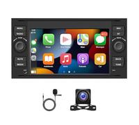 2+64G Android 13 Autoradio Multimédia avec sans Fil CarPlay Android Auto pour Ford Focus 2005 2006 2007,7 Pouces écran Tactile Radio Stéréo avec Navigation GPS Mirror Link FM SWC Bluetooth