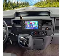 2+64G Android 13 Autoradio Multimédia avec sans Fil CarPlay Android Auto pour Ford Transit MK7 2007-2012, 7 Pouces écran Tactile Radio Stéréo avec Navigation GPS Mirror Link FM SWC Bluetooth Wi-FI