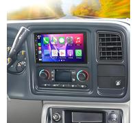 2+64G Android 13 Autoradio pour Chevrolet Avalanche 1500 2500 2003-2006 | 7 Pouces écran Tactile Radio Stéréo Multimédia avec sans Fil CarPlay Android Auto Navigation GPS SWC FM écran partagé Wi-Fi